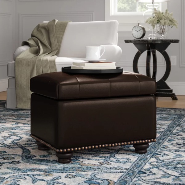 Bernadette Tufted Storage Ottoman Sofa Crafter