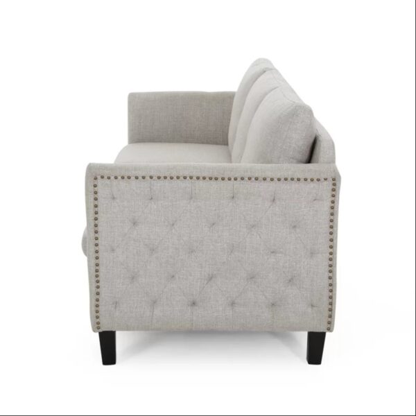 Solid Wood Mccoll Three Seater Sofa