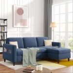 Urban L Shape Reversible Sectional Sofa With Handy Side Pocket by Sofa Crafter
