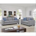 Solid Deonta 2 Piece Living Room Set