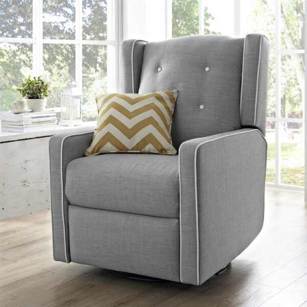 Solid Wood Hudak Swivel Recliner Glider By Sofa Crafter