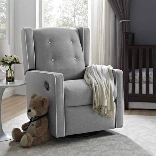 Solid Wood Hudak Swivel Recliner Glider By Sofa Crafter