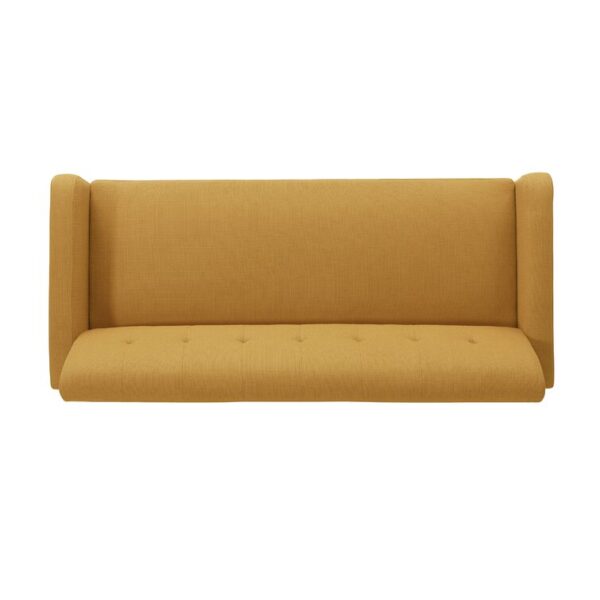 Solid Wood Araceli Upholstered Three Seater Sofa By Sofa Crafter