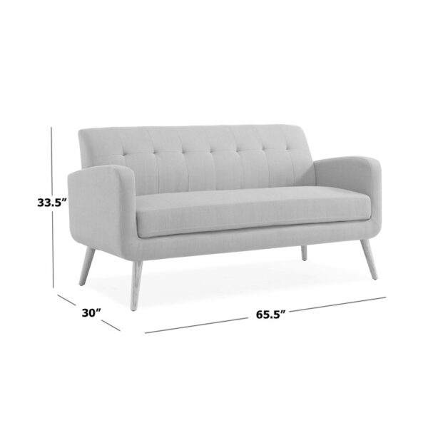 Solid Wood Araceli Upholstered Three Seater Sofa By Sofa Crafter