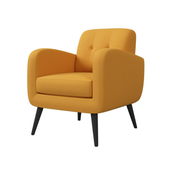 Solid Wood Araceli Upholstered Armchair by Sofa Crafter