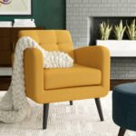 Solid Wood Araceli Upholstered Armchair by Sofa Crafter