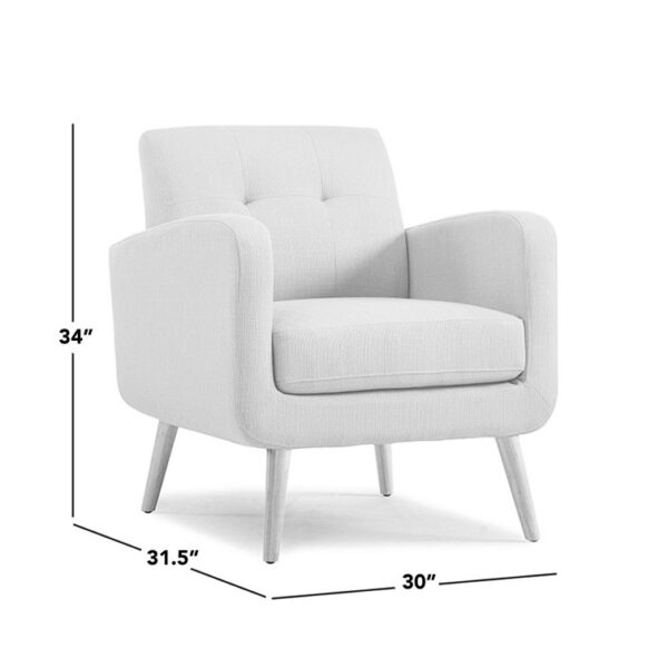 Solid Wood Araceli Upholstered Armchair by Sofa Crafter
