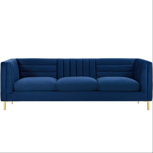 Modern Piatt Three Seater Upholstered Sofa By Sofa Crafter