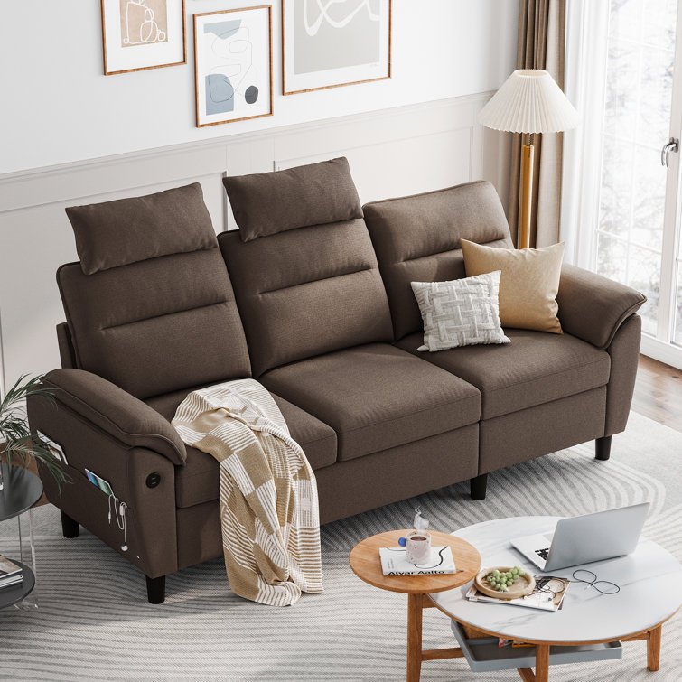 Foluma+80.7+Upholstered+Sofa