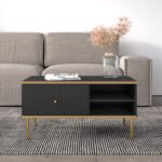 Modern Black Fulp Coffee Table By Sofa Crafter