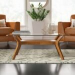 Solid Teak Wood Brown Center Table Gomes Coffee Table By Sofa Crafter